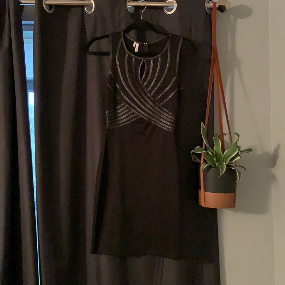 XS studio Y maurices black dress